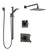 Delta Vero Venetian Bronze Shower System with Dual Thermostatic Control Handle, Diverter, Showerhead, and Hand Shower with Slidebar SS17T2532RB4