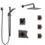 Delta Vero Venetian Bronze Shower System with Dual Thermostatic Control, 6-Setting Diverter, Showerhead, 3 Body Sprays, and Hand Shower SS17T2534RB3