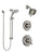 Delta Victorian Dual Thermostatic Control Handle Stainless Steel Finish Shower System, Diverter, Showerhead, and Temp2O Hand Shower SS17T2551SS5