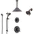 Delta Victorian Venetian Bronze Shower System with Dual Thermostatic Control, Diverter, Showerhead, Ceiling Showerhead, and Hand Shower SS17T2552RB6