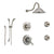 Delta Lahara Stainless Steel Shower System with Thermostatic Shower Handle, 6-setting Diverter, Large Rain Showerhead, Handheld Shower, and 2 Body Sprays SS17T3893SS