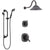 Delta Addison Venetian Bronze Shower System with Dual Thermostatic Control Handle, Diverter, Showerhead, and Hand Shower with Slidebar SS17T921RB1