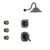 Delta Addison Venetian Bronze Shower System with Thermostatic Shower Handle, 3-setting Diverter, Large Rain Showerhead, and 3 Body Sprays SS17T9282RB