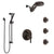 Delta Trinsic Venetian Bronze Shower System with Control Handle, Integrated Diverter, Dual Showerhead, 3 Body Sprays, and Hand Shower SS24959RB10