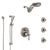 Delta Cassidy Stainless Steel Finish Integrated Diverter Shower System Control Handle, Dual Showerhead, 3 Body Sprays, and Hand Shower SS24997SS11