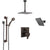 Delta Ara Venetian Bronze Shower System with Dual Control Handle, Integrated Diverter, Showerhead, Ceiling Showerhead, Grab Bar Hand Spray SS27967RB8