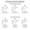 Delta Ara Dual Control Handle Stainless Steel Finish Integrated Diverter Shower System, Showerhead, Ceiling Showerhead, Grab Bar Hand Spray SS27967SS9