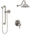 Delta Cassidy Dual Thermostatic Control Stainless Steel Finish Integrated Diverter Shower System, Showerhead, and Grab Bar Hand Shower SS27T897SS5