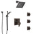 Delta Ara Venetian Bronze Shower System with Dual Thermostatic Control, Integrated Diverter, Showerhead, 3 Body Sprays, and Hand Shower SS27T967RB6