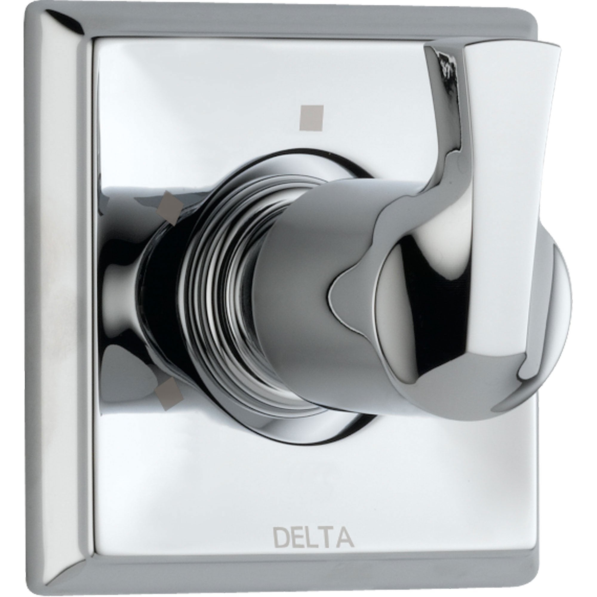 Delta 3-Setting Modern Chrome Single Handle Shower Diverter with Valve D179V