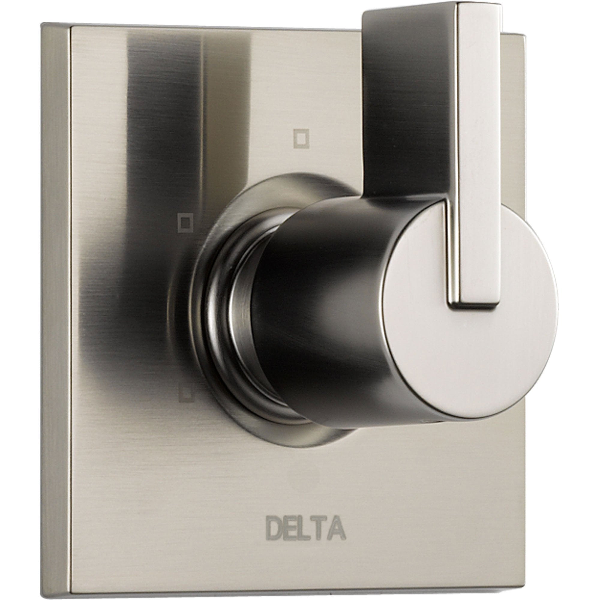 Delta Vero 3-Setting Stainless Steel Finish Square Shower Diverter w/Valve D186V