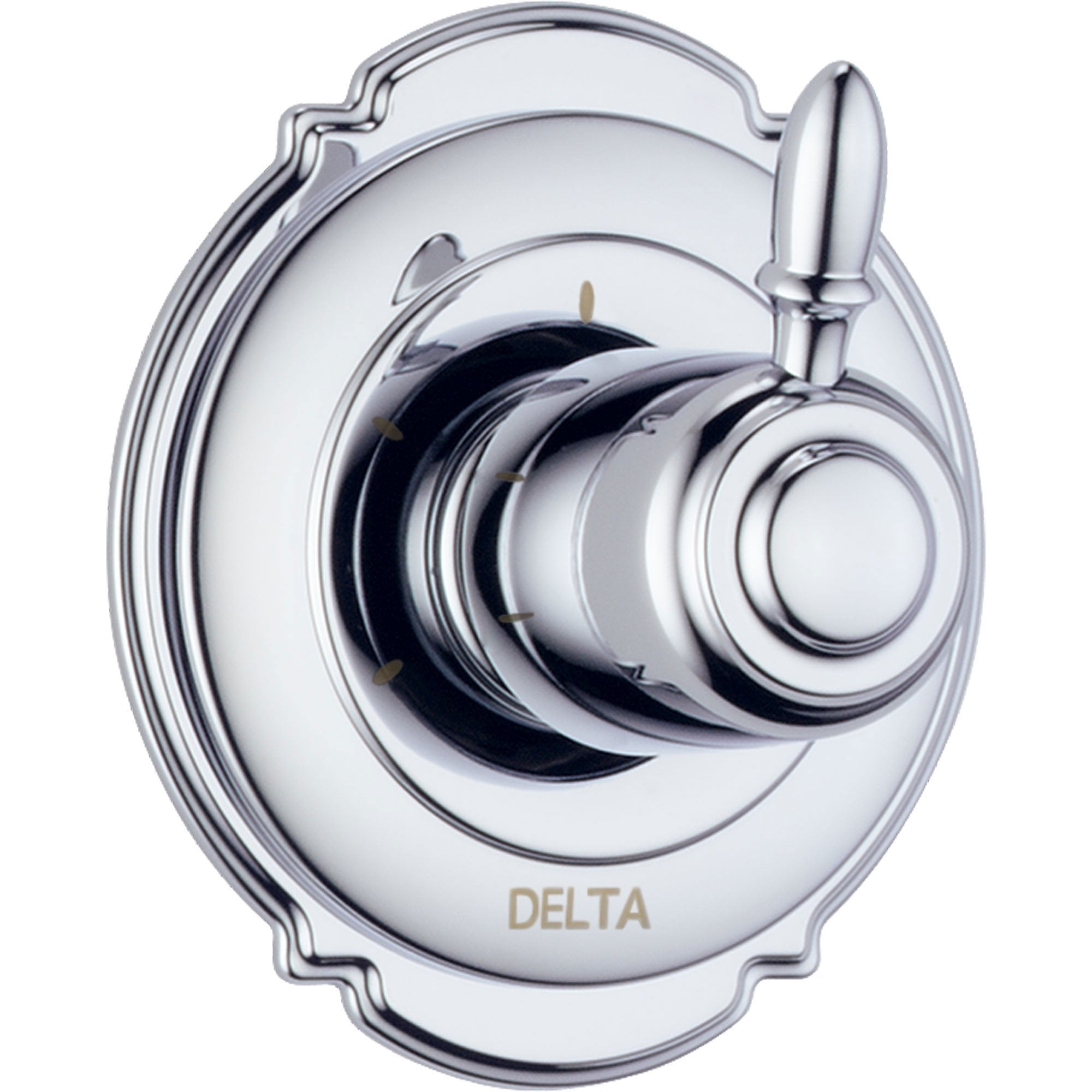Delta Victorian 3-Setting Chrome Finish Shower Diverter with Rough Valve D187V