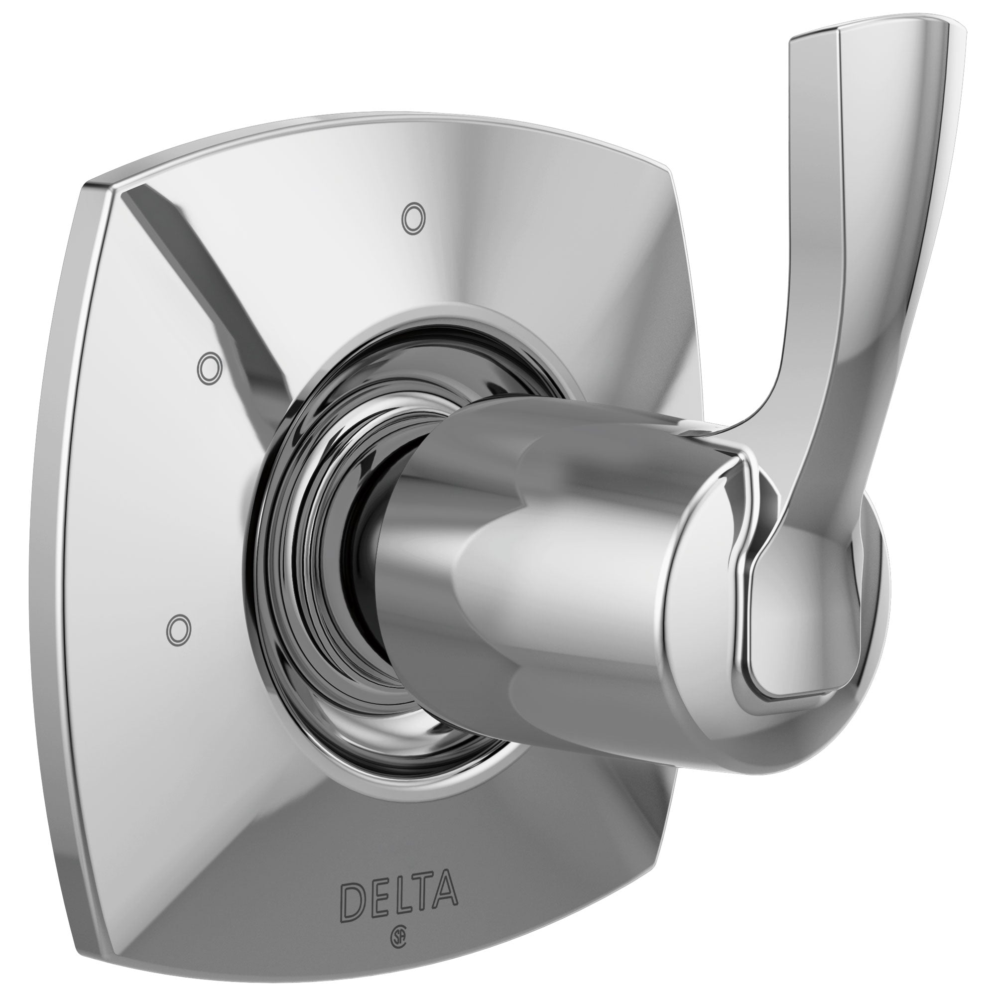 Delta Stryke Chrome Finish Three Function 2-Port Shower Diverter Trim Kit (Requires Valve) DT11876