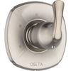 Delta Addison 3-Setting Stainless Steel Finish Shower Diverter Trim Kit 542523