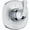 Delta Addison 3-Setting Modern Chrome 1-Handle Shower Diverter Trim Kit 542522
