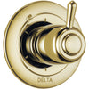 Delta 6-Setting Polished Brass Single Handle Shower Diverter Trim Kit 560982