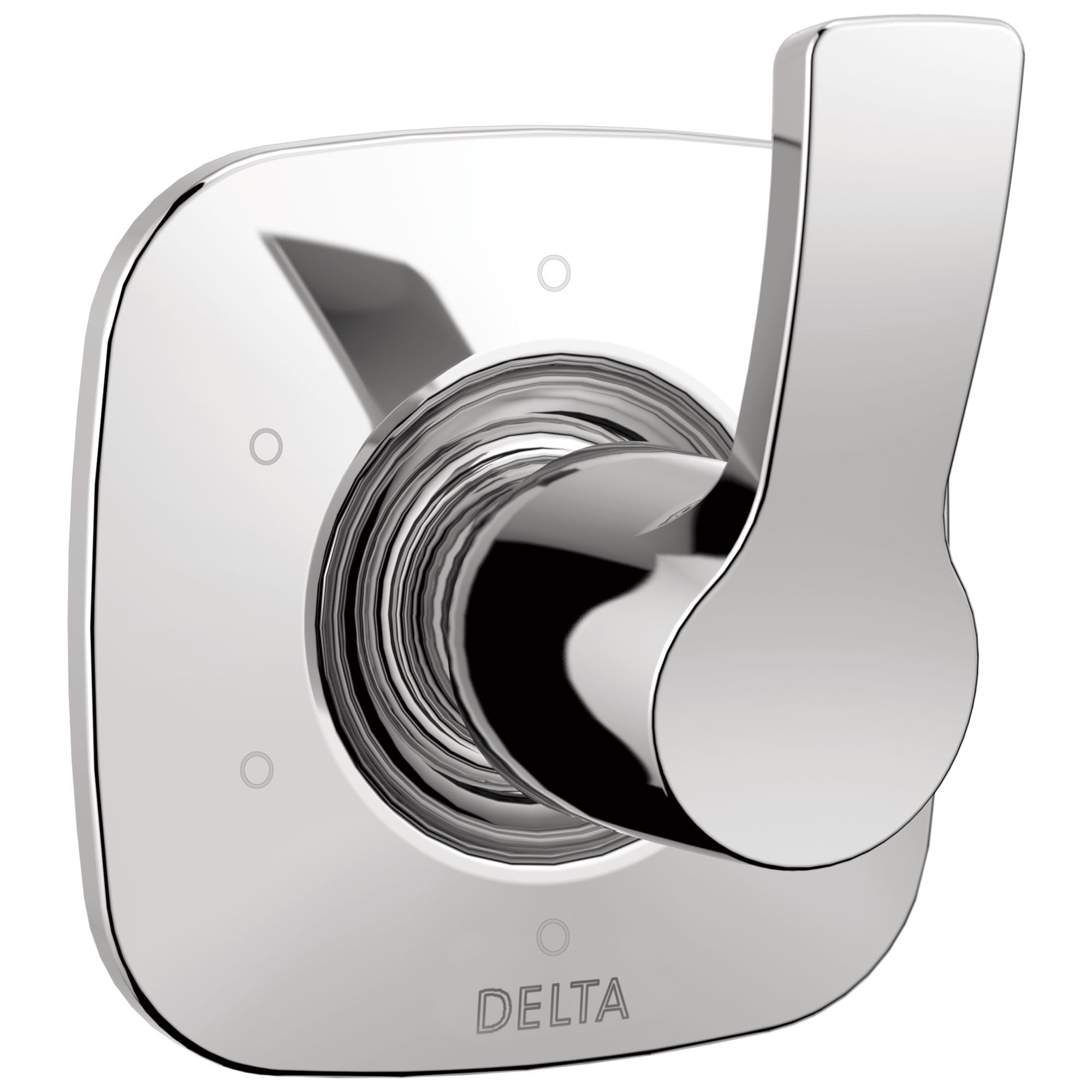 Delta Tesla Collection Chrome Finish 6-Setting 3-Port Modern Single Handle Shower Diverter Trim Kit (Valve Sold Separately) 714330