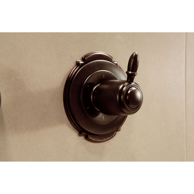 Delta Victorian 6-Setting Venetian Bronze Shower Diverter with Rough Valve D157V