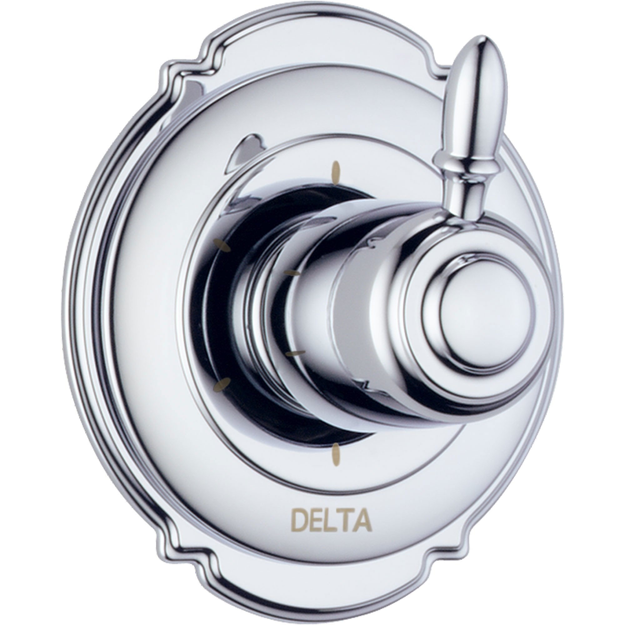 Delta Victorian 6-Setting Chrome 1-Handle Shower Diverter with Rough Valve D155V