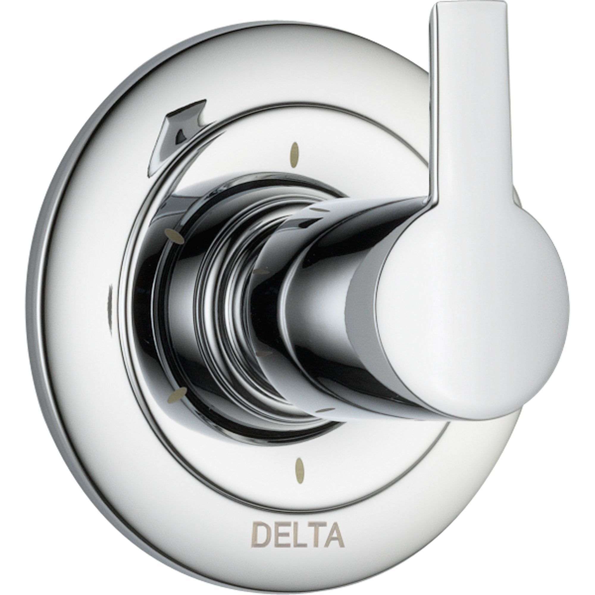 Delta Compel 6-Setting Chrome Single Handle Shower Diverter with Valve D163V