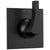 Delta Zura Matte Black Finish 6-Setting 3-Port Shower Diverter Trim Kit (Requires Valve) DT11974BL