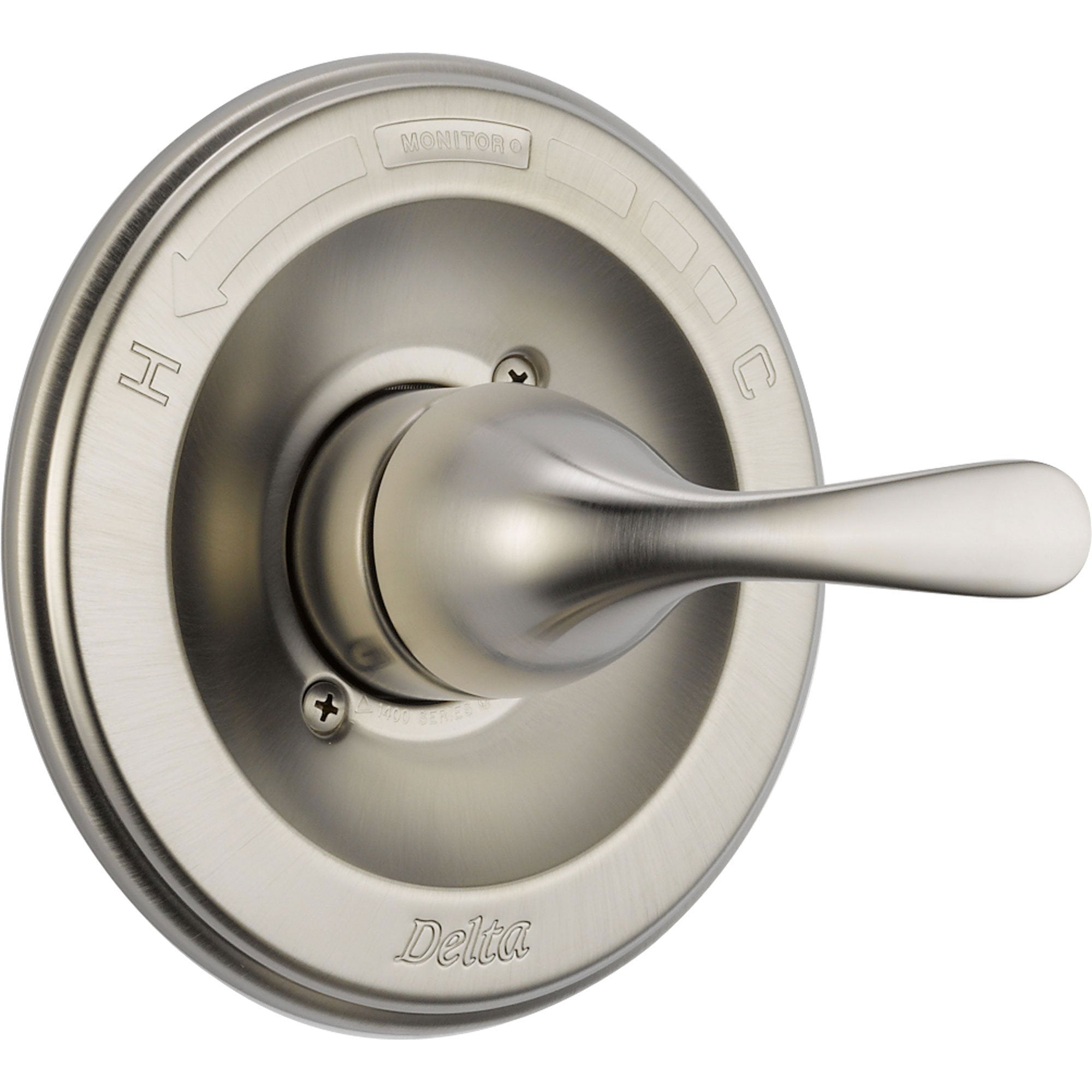 Delta Classic Stainless Steel Finish Shower Control with Valve Included D074V