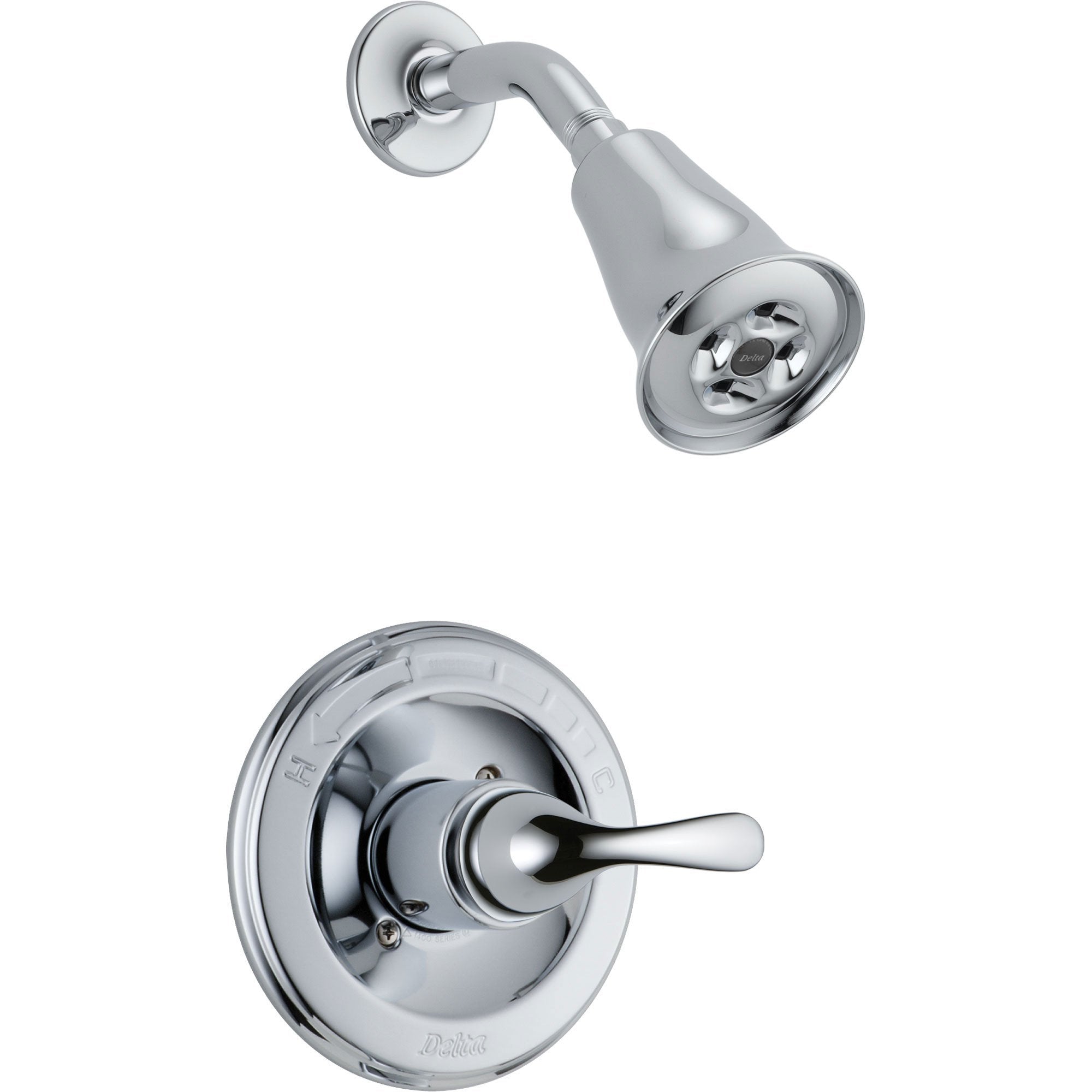 Delta Classic Chrome Single Handle Shower Only Faucet Includes Valve D615V