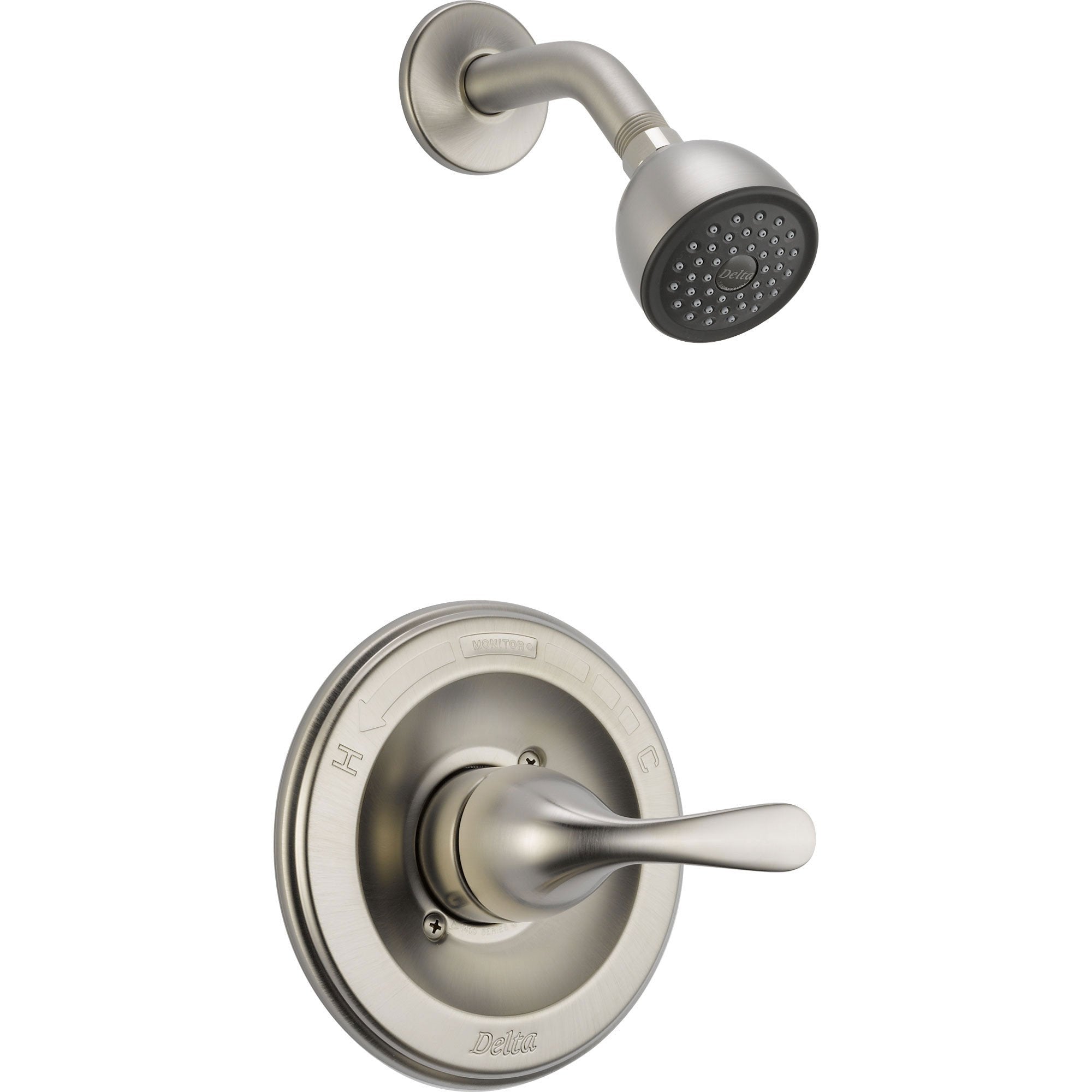 Delta Classic Stainless Steel Finish Single Handle Shower Only with Valve D560V