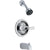 Delta Classic Chrome Tub and Shower Combination Faucet Trim Kit 550151