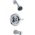 Delta Classic Chrome Finish Single Handle Tub and Shower Faucet with Valve D235V