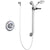 Delta Core Chrome Universal Shower Trim with Handheld Shower and Grab Bar 112273