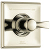 Delta Dryden Polished Nickel Finish Monitor 14 Series Shower Faucet Control Only Trim Kit (Requires Valve) DT14051PN