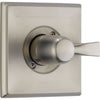 Delta Dryden Stainless Steel Finish Single Handle Shower Control Trim Kit 456025