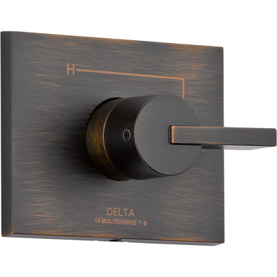 Delta Vero Venetian Bronze Single Handle Shower Control, Includes Valve D018V