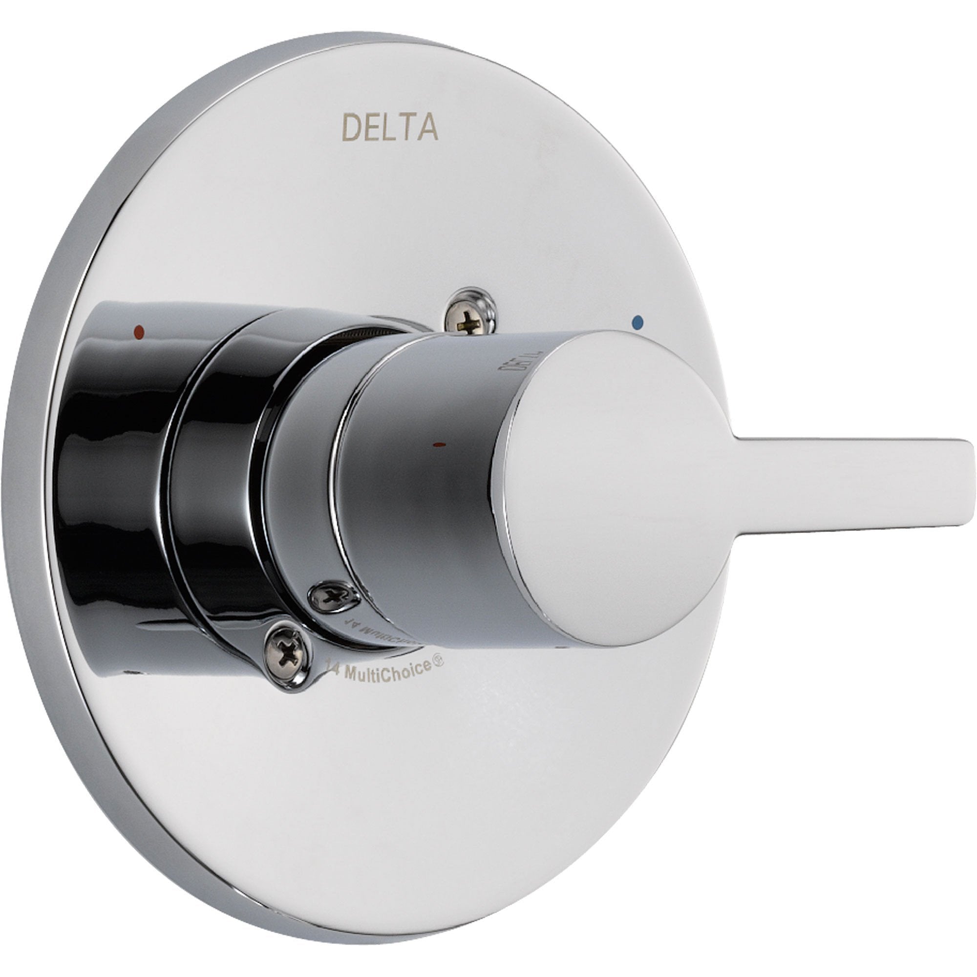 Delta Compel Modern Chrome Single Handle Shower Control Includes Valve D024V