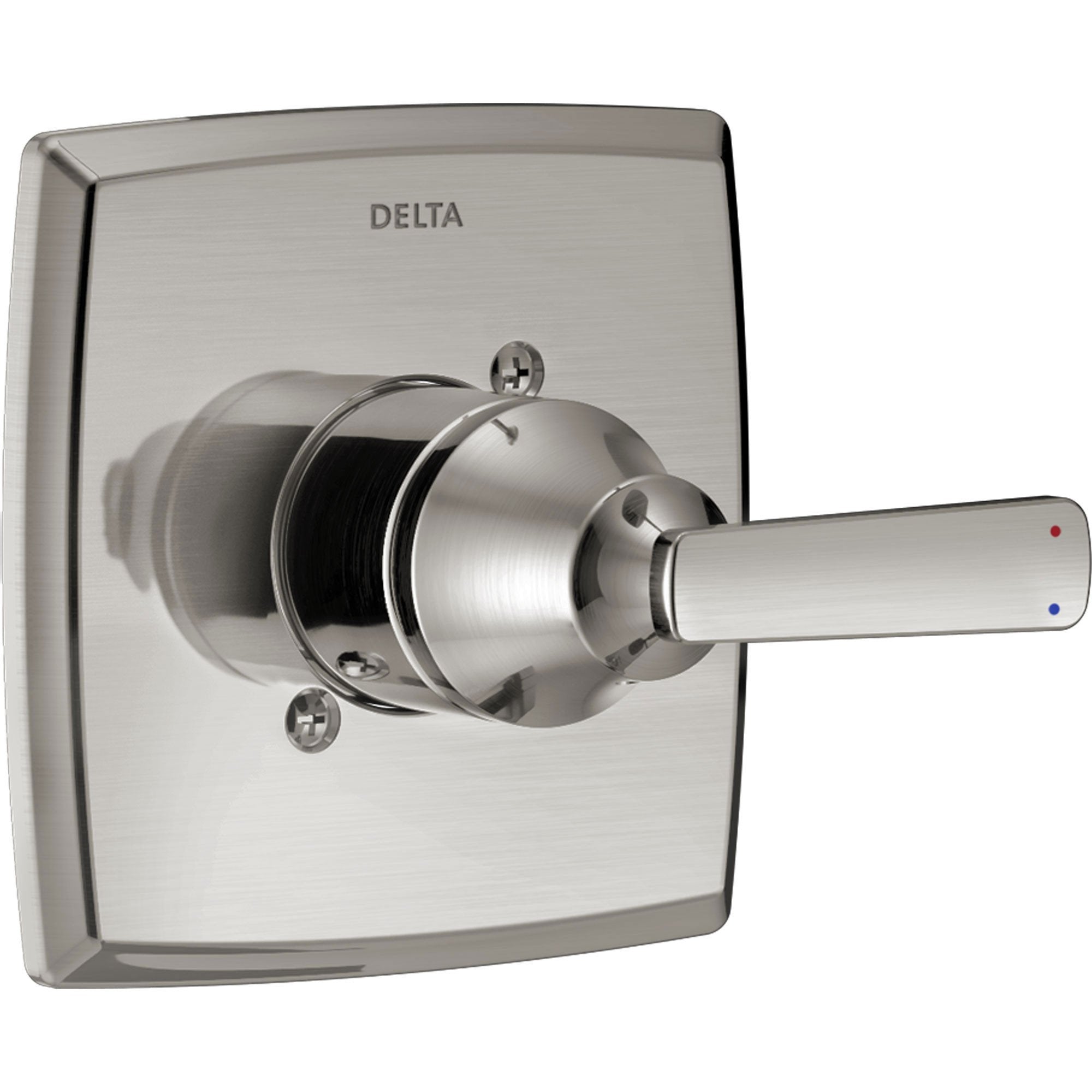 Delta Ashlyn 14 Series Modern Stainless Steel Finish Single Handle Pressure Balanced Shower Faucet Control INCLUDES Rough-in Valve D1256V