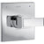Delta Ara Modern Monitor 14 Series Chrome Finish Square Single Handle Pressure Balanced Shower Faucet Control INCLUDES Rough-in Valve D1254V
