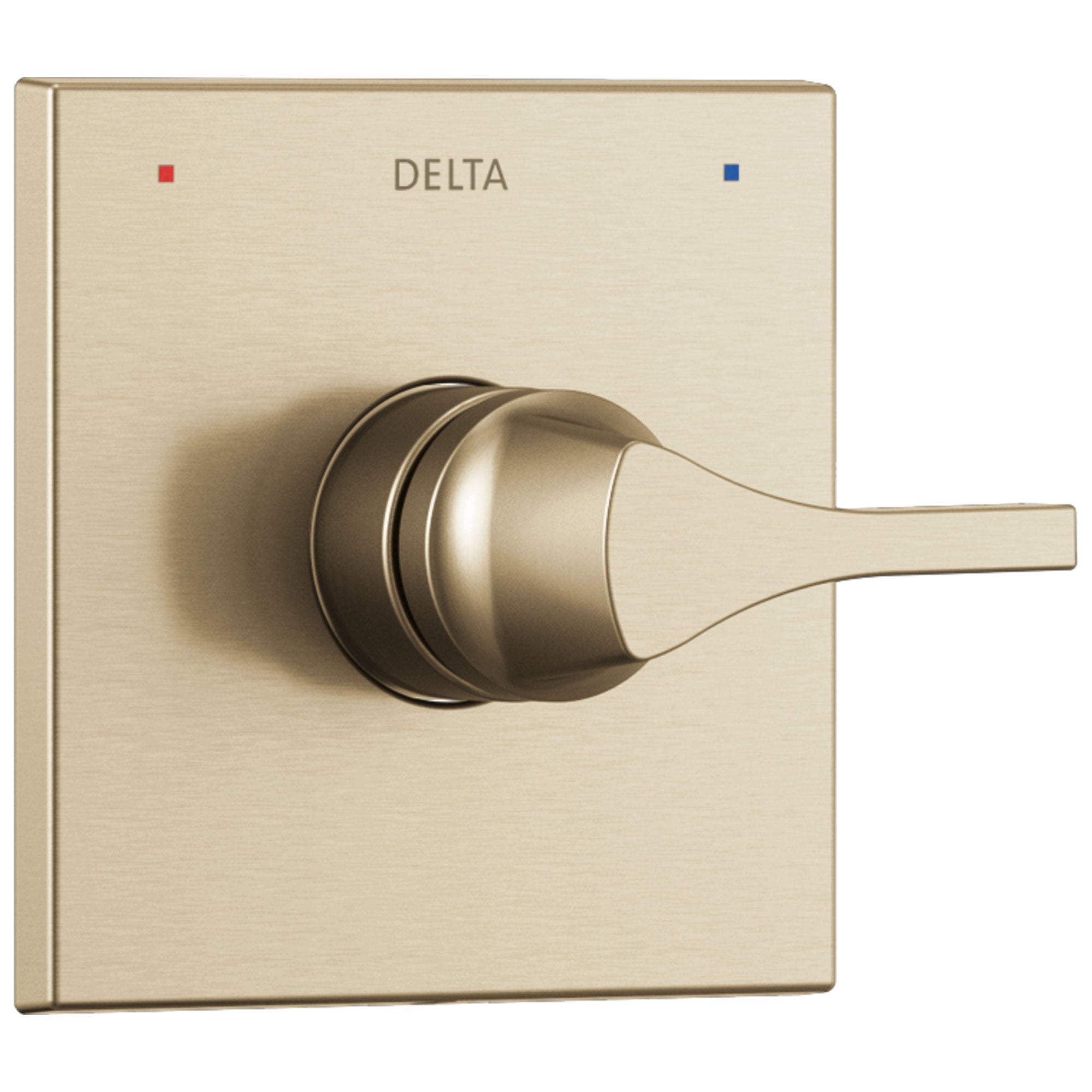 Delta Zura Champagne Bronze Finish Monitor 14 Series Shower Faucet Control Only Includes Handle, Cartridge, and Valve without Stops D3642V