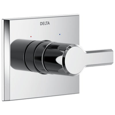 Delta Pivotal Chrome Finish Monitor 14 Series Single Handle Shower Faucet Control Only Includes Cartridge and Valve without Stops D3531V