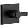 Delta Pivotal Matte Black Finish Monitor 14 Series Shower Faucet Control Only Trim Kit (Requires Valve) DT14099BL