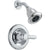 Delta Lahara H20Kinetic Single Handle Chrome Shower Only Faucet with Valve D623V