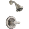 Delta Lahara H2Okinetic 1-Handle Stainless Steel Finish Shower Only Trim 550074