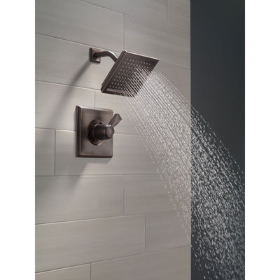 Delta Dryden Venetian Bronze Finish Monitor 14 Series Water Efficient Shower only Faucet Trim Kit (Requires Valve) DT14251RBWE