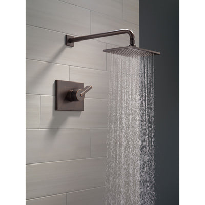 Delta Vero Venetian Bronze Finish Water Efficient Shower only Faucet Includes Single Lever Handle, Cartridge, and Valve without Stops D3509V