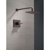 Delta Vero Venetian Bronze Large Modern Shower Only Faucet with Valve D640V