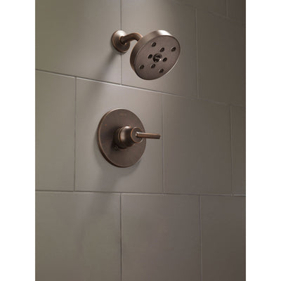 Delta Trinsic Venetian Bronze Modern Shower Only Faucet Includes Valve D609V