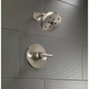 Delta Trinsic Stainless Steel Finish Modern Shower Only Faucet Trim 590155