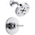 Delta Trinsic Chrome Single Handle Modern Shower Only Faucet with Valve D585V