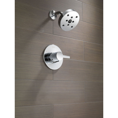 Delta Compel Chrome Single Handle Modern Shower Only Faucet Includes Valve D588V