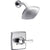 Delta Ashlyn Modern 14 Series Watersense Chrome Finish Single Handle Shower Only Faucet INCLUDES Rough-in Valve with Stops D1235V